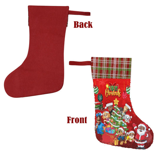 Custom Sequin Stockings – Perfect for Kids and Families