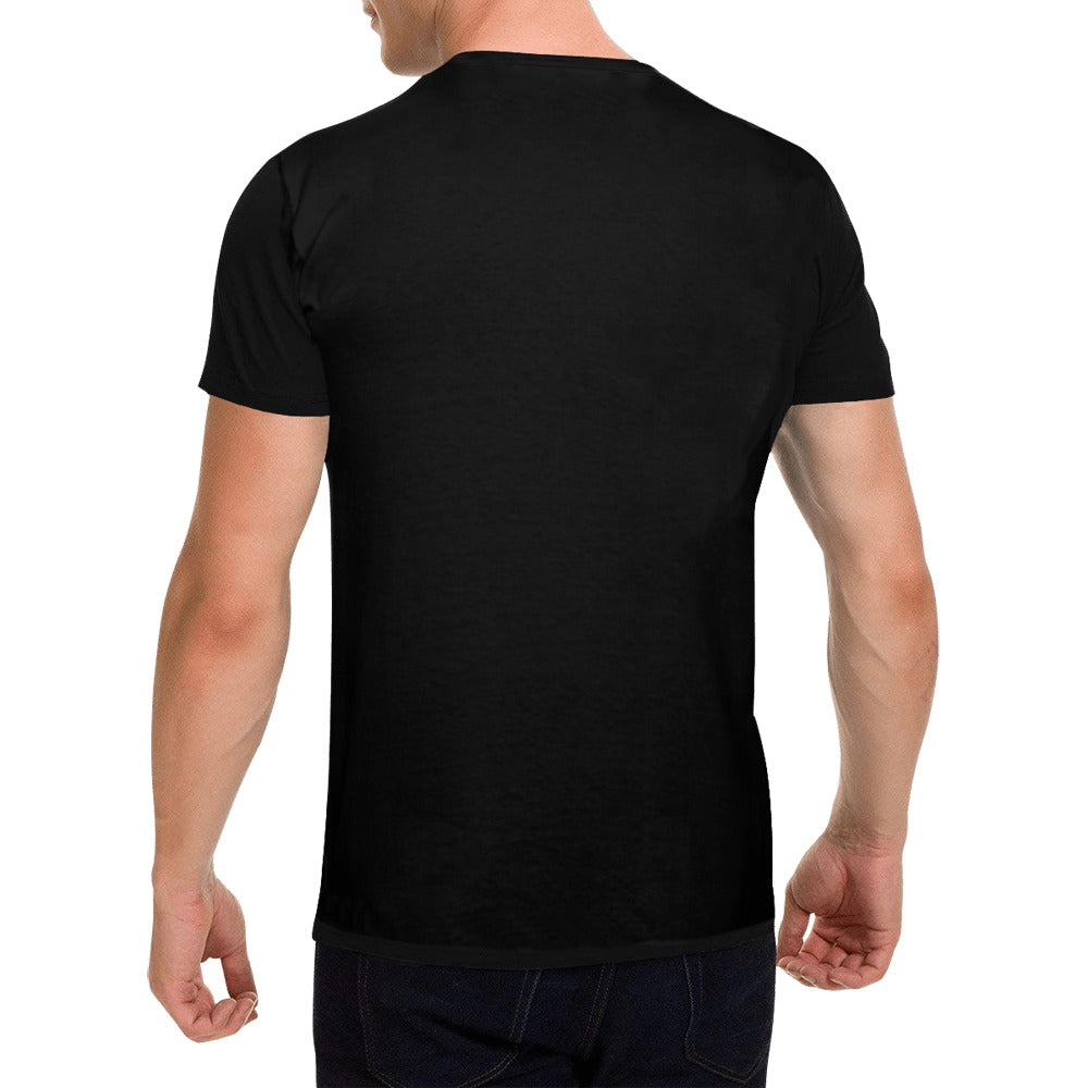 2024 Thanksgiving Crew T-Shirt.(men) black Men's T-Shirt in USA Size (Front Printing Only)